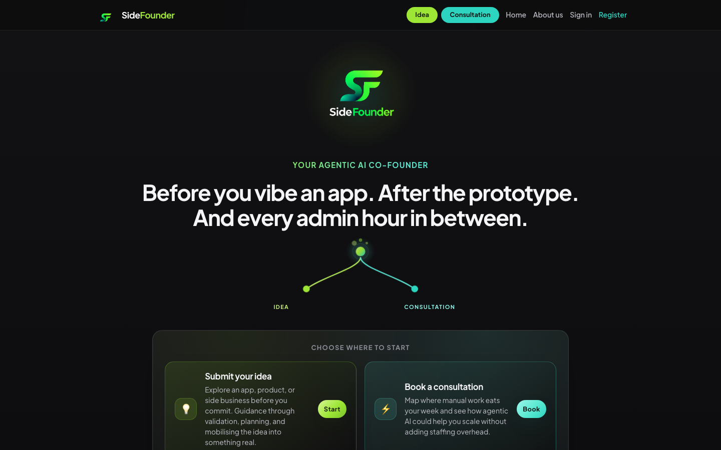 Side Founder screenshot